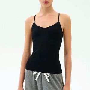 Splits59 loren supported tank black size xs/s